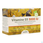 Packshot Vitamine D3 3000iu + K2 Plantaardig Caps 60