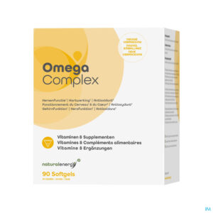 Packshot Natural Energy - Omega Complex Caps 90