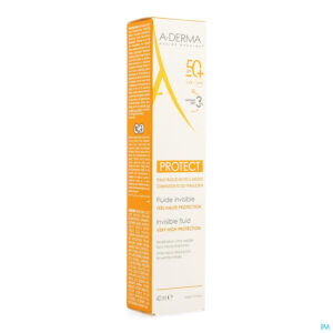 Packshot Aderma Protect Fluide Invisible 40ml