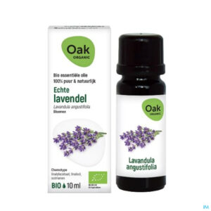 Productshot Oak Ess Olie Lavendel, Echte 10ml Bio