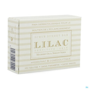 Packshot Lilac Wasstuk Dermatol. Lichter Makend Scrub 100g