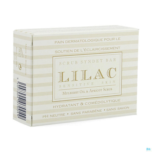 Packshot Lilac Wasstuk Dermatol. Lichter Makend Scrub 100g