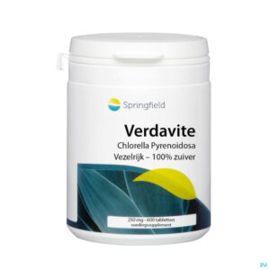 Productshot Verdavite Chlorella Pyrenoidosa Pot Comp 600