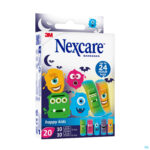 Packshot Nexcare 3m Happy Kids Monsters Pleister 20 N0920mo