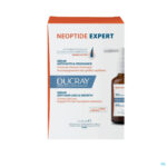 Packshot Ducray Neoptide Expert Serum Pro Haardens. 2x50ml