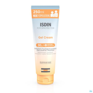 Packshot Isdin Fotoprotector Gel Cream Adult Ip30 250ml