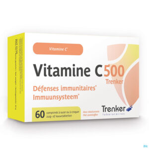 Packshot Vitamine C 500 Comp 60 Trenker