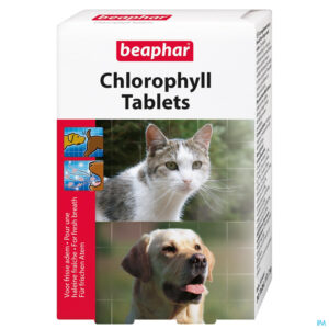 Packshot Beaphar Chlorophyl Tablets 30st