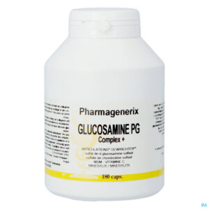 Packshot Glucosamine Complex Plus Pg Pharmagenerix Caps 180