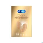 Packshot Durex Nude Condoms 20