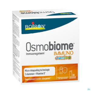 Packshot Osmobiome Immuno Junior Pdr Stick 30x1,8g