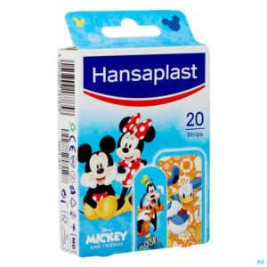 Packshot Hansaplast Pleister Mickey & Friends Strips 20