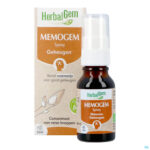 Productshot Herbalgem Memogem Spray Bio 15ml