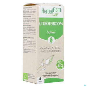 Packshot Herbalgem Citroenboom Bio 30ml