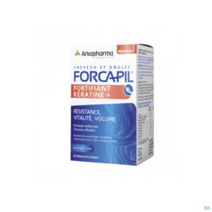 Packshot Forcapil Keratine+ Caps 60