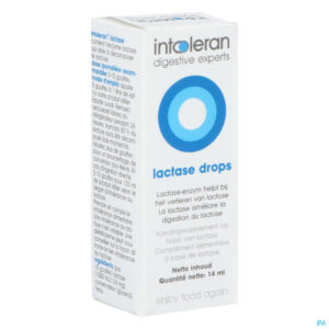 Packshot Intoleran Lactase Drops 14ml