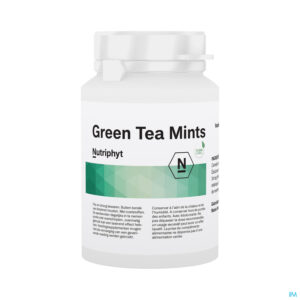 Packshot Green Tea Mints 120 TAB