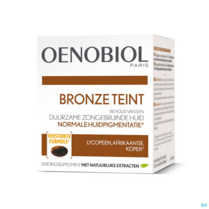 Packshot Oenobiol Bronze Teint Caps 30