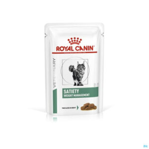 Packshot Royal Canin Cat Satiety Wet 12x85g