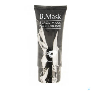 Packshot B Mask Black Mask Peel Off Kolen Tube 50ml