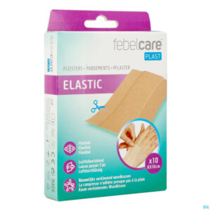 Packshot Febelcare Plast Elastic Uncut 10x8cm 10
