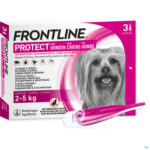 Productshot Frontline Protect Spot On Opl Hond 2-5kg Pipet 3