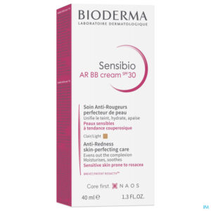 Packshot Bioderma Sensibio Ar Bb Cream S/parfum 40ml