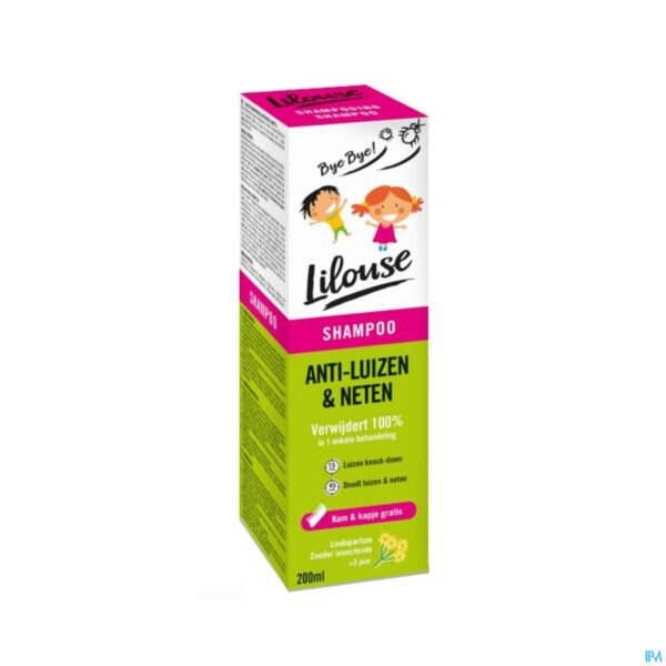 Packshot Lilouse Shampoo A/luis Neet 200ml Packshot Lilouse Shampoo A/luis Neet 200ml