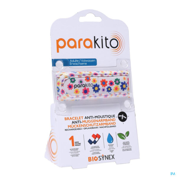 Packshot Para'kito Armband Volwassen Fun Bloemen 1
