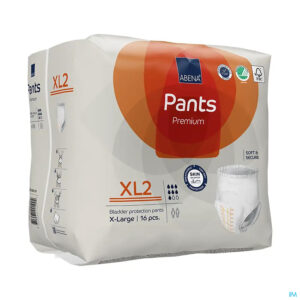 Packshot Abena Pants Premium Xl2 Pull Up Luier 16