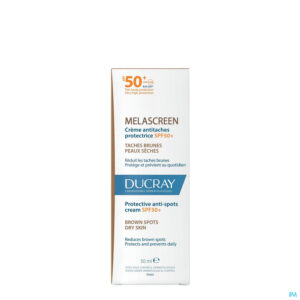 Packshot Ducray Melascreen Cr A/pigmentvlekken Spf50+ 50ml