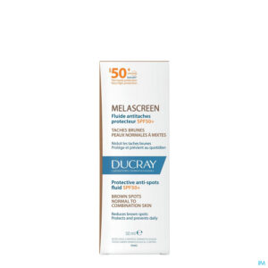 Packshot Ducray Melascreen Fluide A/pigmentvlek Spf50+ 50ml