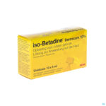 Packshot Iso Betadine Derm 10% Unidose Fl 10x5ml