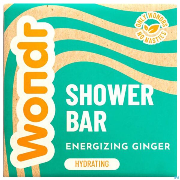 Packshot Shower Bar Energizing Ginger&lime 102g