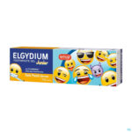 Packshot Elgydium Junior Emoji Tandpasta Tutti Frutti 50ml