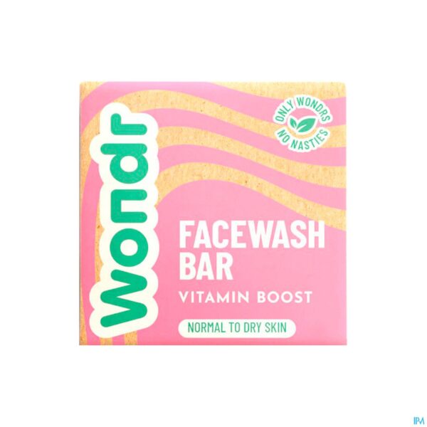 Packshot Face Wash Bar Perfume Free Vitamin Your Day 83g