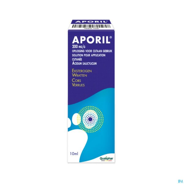 Packshot Aporil 200mg/g Opl Cutaan Gebruik 10ml