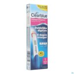 Packshot Clearblue Zwangerschapstest Digitaal Ultravroeg 1