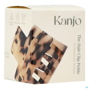 Packshot Kanjo The Hair Clip Petite 02 Sandstone Tortoise