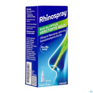 Packshot Rhinospray+eucal.verst.neus 1,18mg/ml Neusspr 10ml