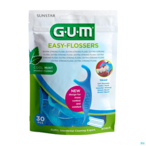 Packshot Gum Easy Flossers 30st