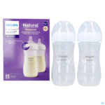 Productshot Phiips Avent Natural 3.0 Zuigfles Duo 2x330ml