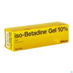 Packshot Iso Betadine Gel Tube 30g