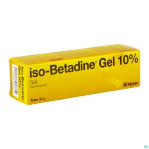 Packshot Iso Betadine Gel Tube 30g