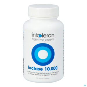 Packshot Intoleran Lactase 10 000 Fcc Caps 108
