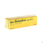 Packshot Iso Betadine Gel Tube 30g