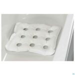 Lifestyle_image Zitkussen Bad Opblaasb Zuignappen 45,5x45,5cm Wit