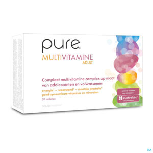 Packshot Pure Multivitamine Adult Tabl 30