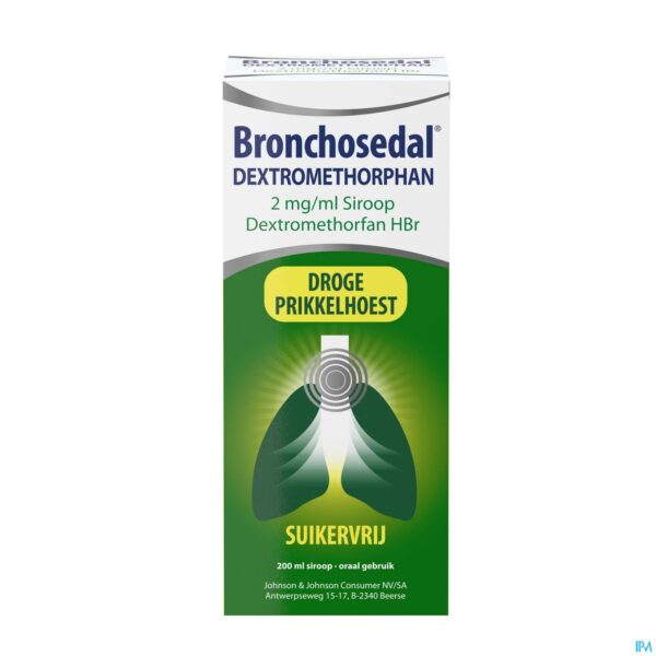Packshot Bronchosedal Dextromethorp Sir 200ml