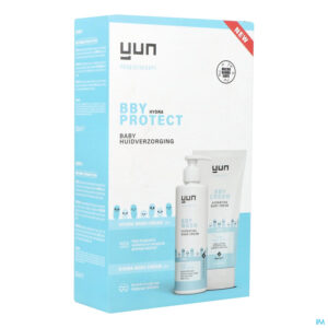 Packshot Yun Bby Hydra Protect Therapy Creme 200ml 2 Prod.